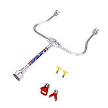 Безвоздушная краска, двойной распылитель, удлинитель, двойная насадка, головка с наконечником, мощный инструмент для нанесения краски, удлиняющая головка