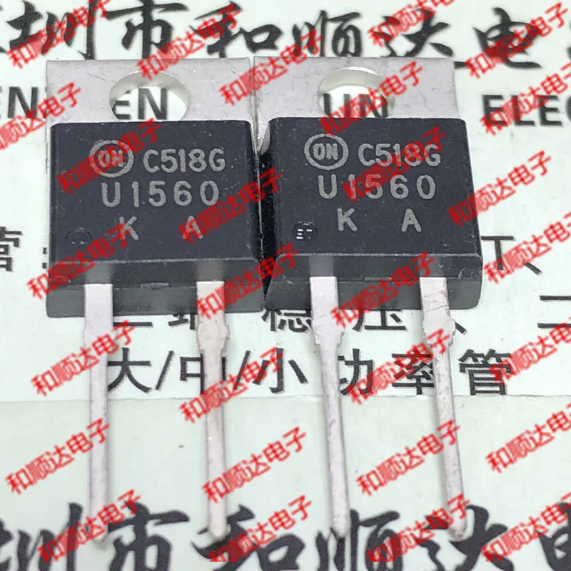 10 шт./лот MUR1560G U1560 новые имеющиеся в 220-2 600V 15A