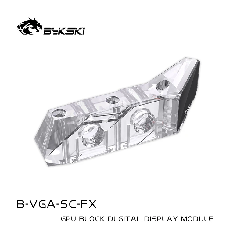 Bykski B-vga-sc-fx pc Termômetro de Refrigeração Água Oled Display Digital Lcd Tela para Gpu Bloco de Água Ponte Módulo - Imagem 5