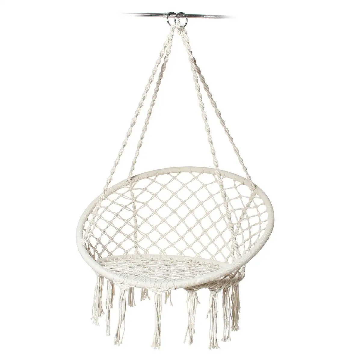 Круглый гамак стул для улицы помещения спальни детей взрослых развевающийся