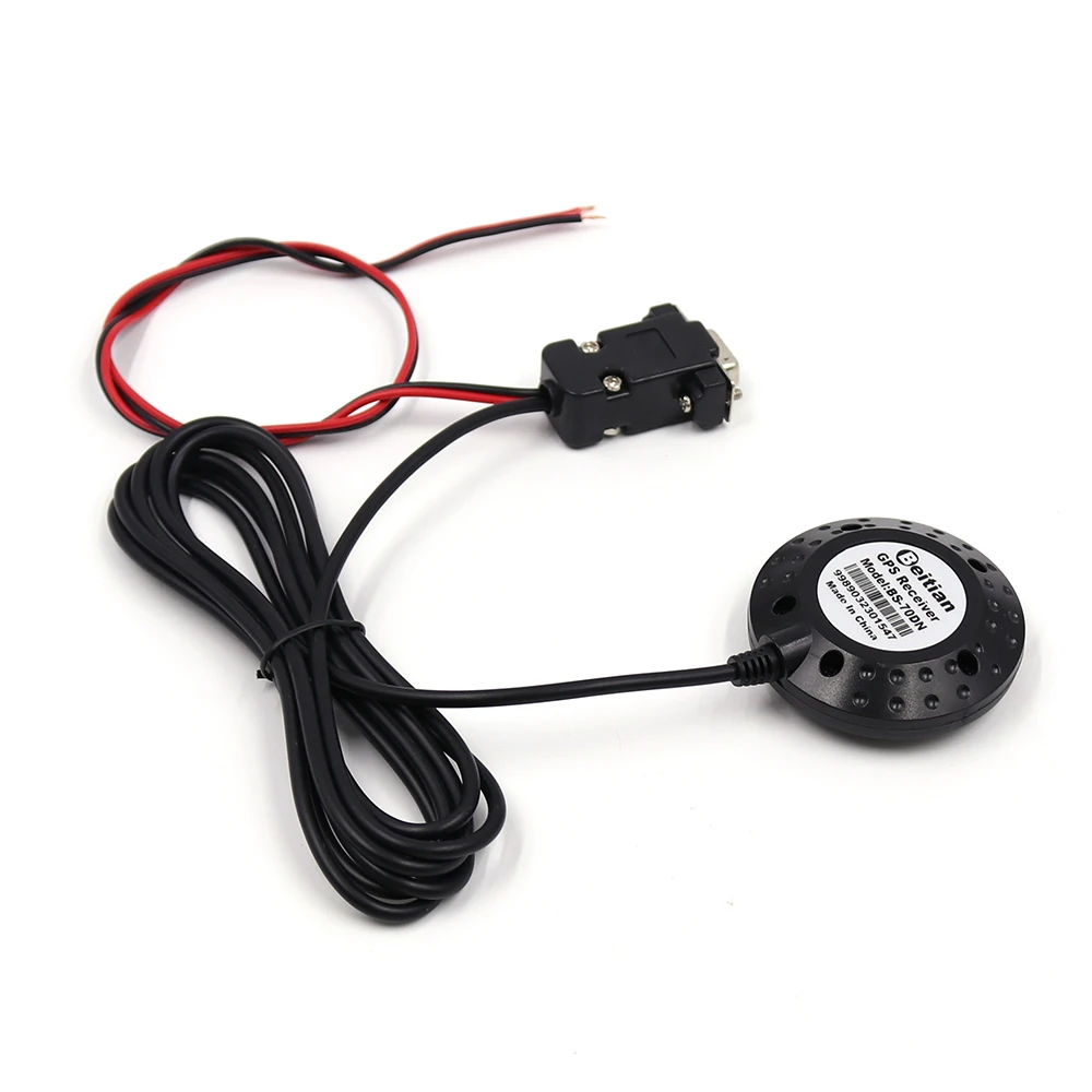 BEITIAN RS-232 5,0 V DB-9 женский+ Мощность кабель Ubx G7020-KT NMEA-0183 gps приемник 9600bps 1 Гц 2,0 м двусторонний скотч BS-70DN