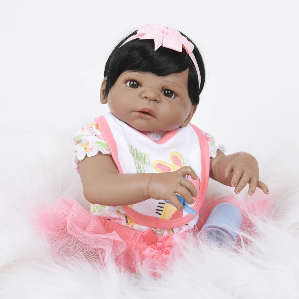 2" полностью виниловая мягкая силиконовая кукла Bebe Reborn Baby, игрушки для детей, Кукла Reborn для новорожденных, кукла Boneca Reborn Silicone Completa Menin 55 см