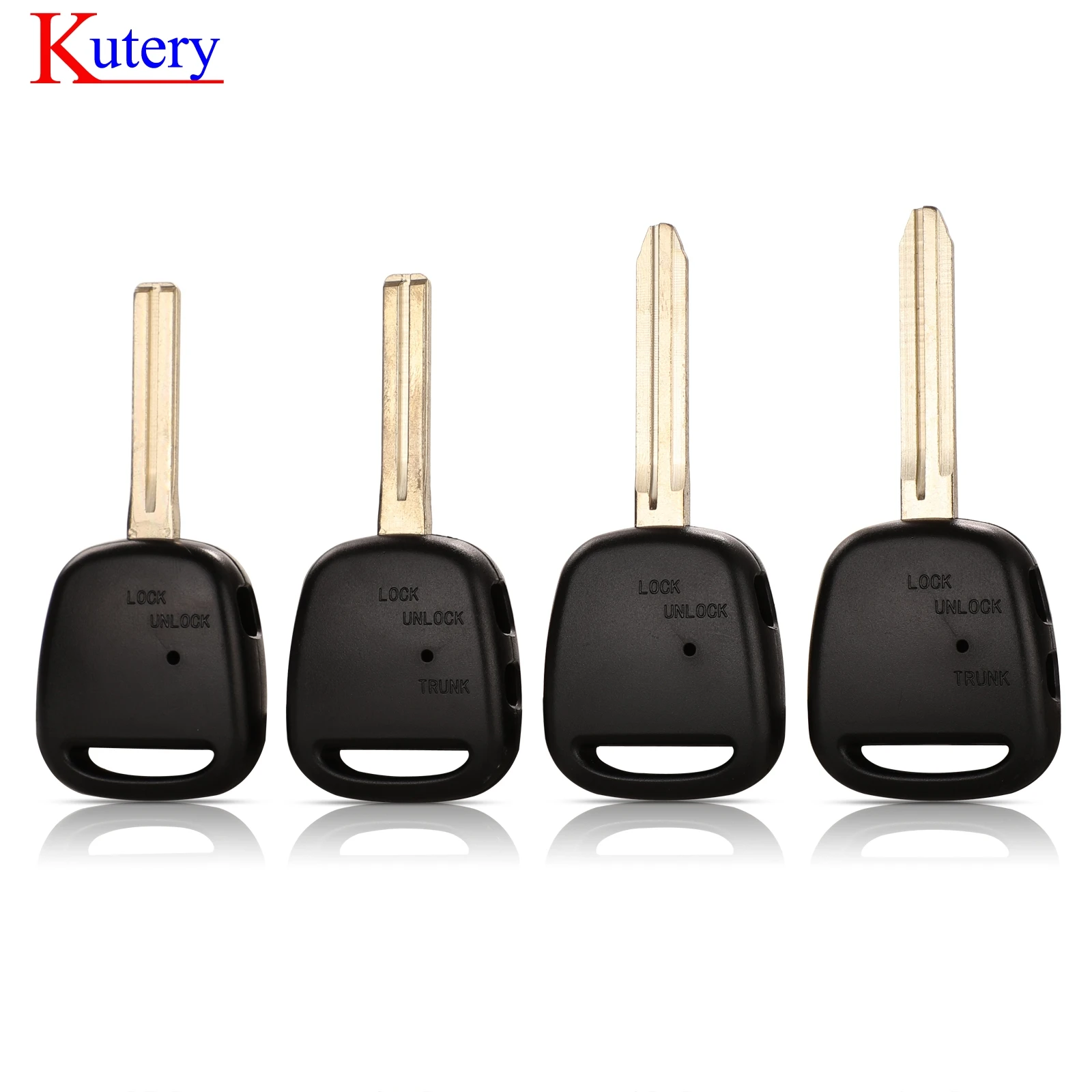 Kutery 1/2 Боковая кнопка дистанционный ключ оболочка для TOYOTA MARK Carina Estima Harrier Previa Corolla