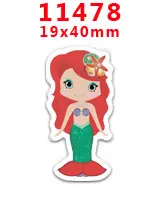 30 шт мультяшный персонаж плоское украшение из смолы pr 13947 - Цвет: 11478
