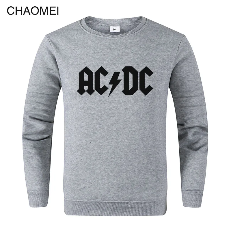 AC DC Толстовка для мужчин Хип Хоп рок группа свитшоты ACDC мужские повседневные куртки в уличном стиле Весна Зима Топы C106