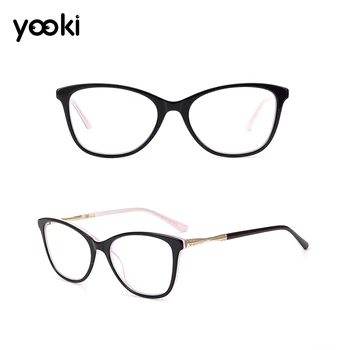 

Acetate Glasses Frame Women Cat Eye Prescription Eyeglasses Myopia Optical Frame Female Cateye Spectacle Eyewear