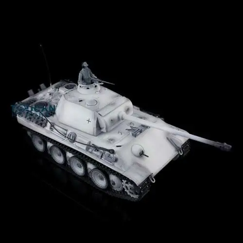 Henglong 1/16 снег 6 0 модернизированная немецкая пантера G RTR RC Танк 3879 металлические
