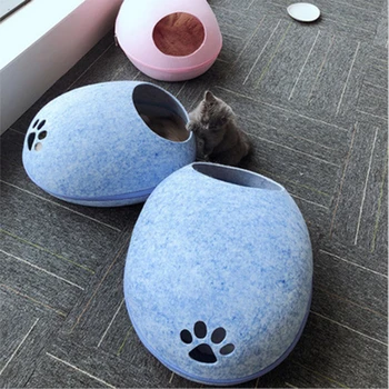 

Creative Design Four Seasons Universal Egg-shaped Cat Cat Felt Pet Cat Felt Cat Cat Felt Pet Supplies