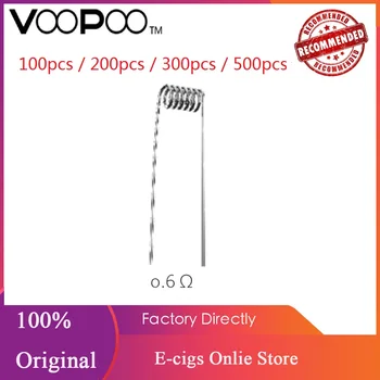 

100pcs/pack Original VOOPOO 0.6ohm PnP-RBA Prebuilt Coil For Voopoo VINCI/VINCI X /VINCI R Vape Kit E-cig VOOPOO 0.6ohm RBA Coil