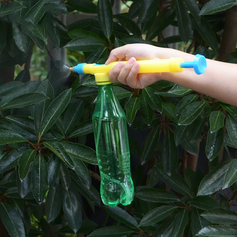 

Small Water Mister Pump Cola Bottle Interface Water Gun High Pressure Garden Sprayer Simple Durable Plants Watering Spray