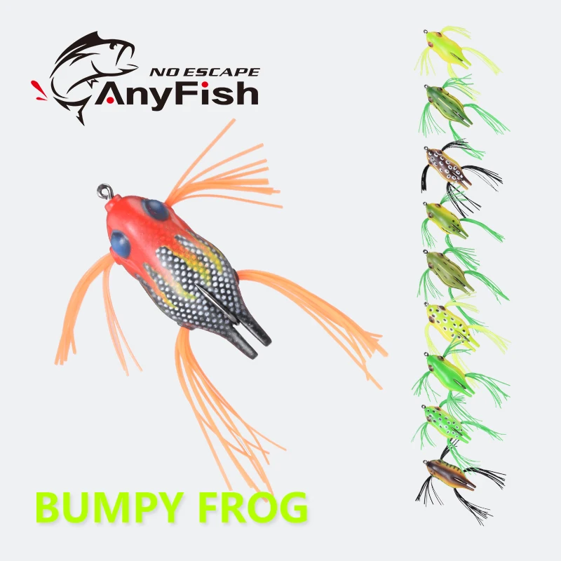 

Рыболовная приманка ANYFISH в виде лягушки, 4,5 см, 7,7 г