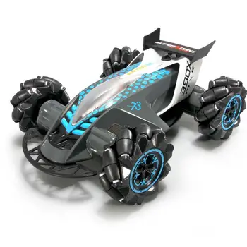 

RCtown 1:14 2.4G RC Stunt Car Gesture Sensing Spray Drift Car 4WD 8CH High Speed with Light Music Play Time 20 Minutes