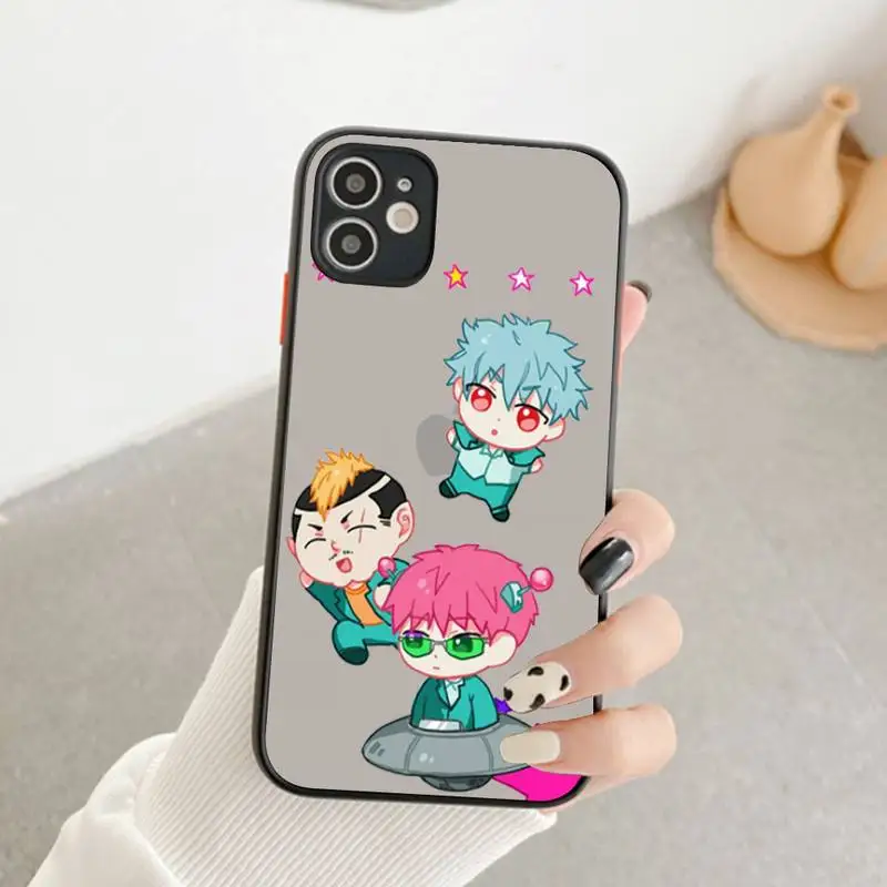 Japanese anime the disastrous life of saiki k Phone Case for iPhone 7 8 Plus X XR XS 11 12 pro MAX Translucent Matte Shockproof Japanese anime the disastrous life of saiki k Phone Case for iPhone 7 8 Plus X XR XS 11 12 pro MAX Translucent Matte Shockproof