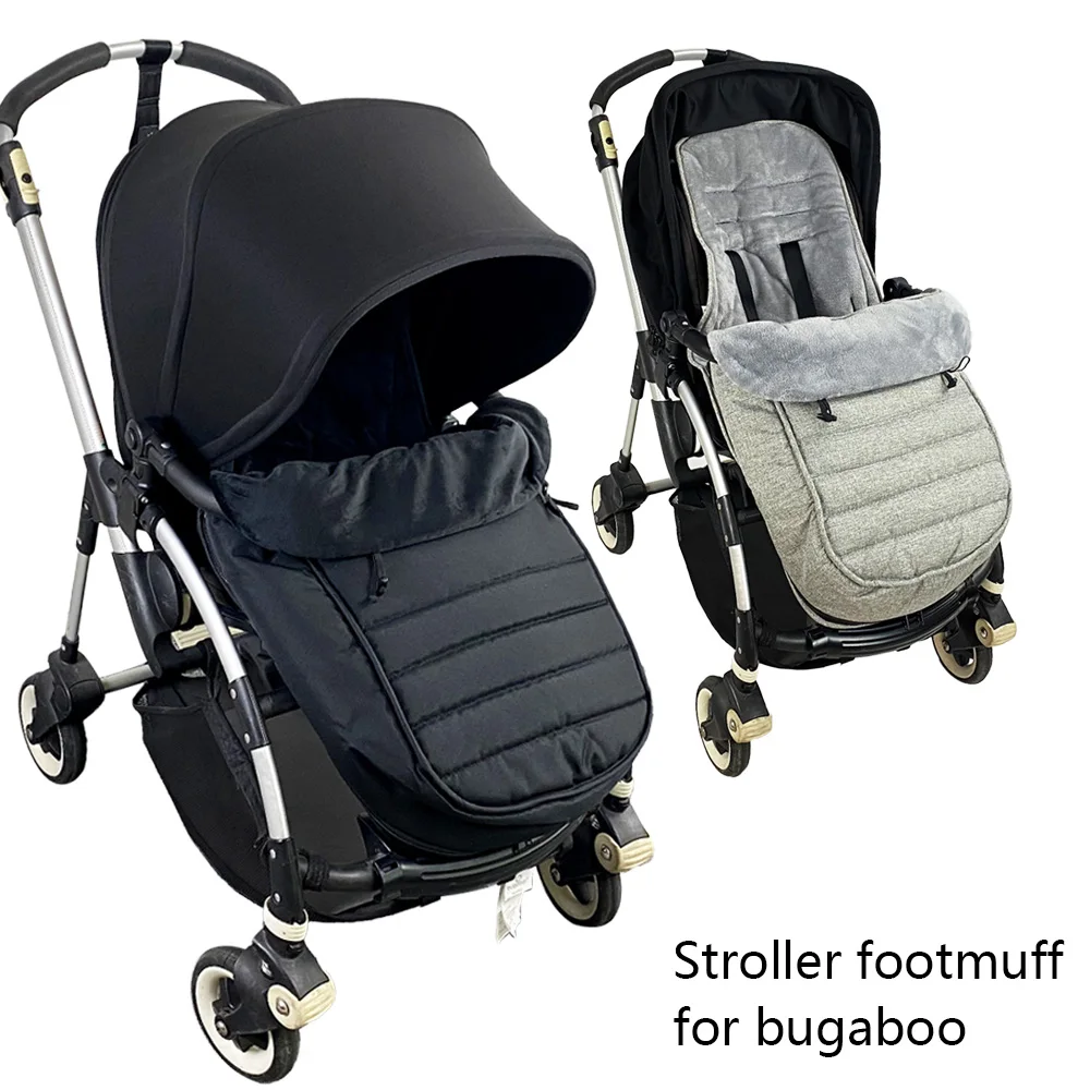 Baby Stroller Warm Footmuff Windproof Sleepsack For Bugaboo Bee5 Bee3 Baby Stroller Accessories Winter Sleeping Bag