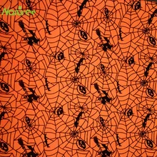 1,5 м* 1 м оранжевая флокирующая игрушка ткань накидка для хеллоуина шляпа ткань флокирующая ткань