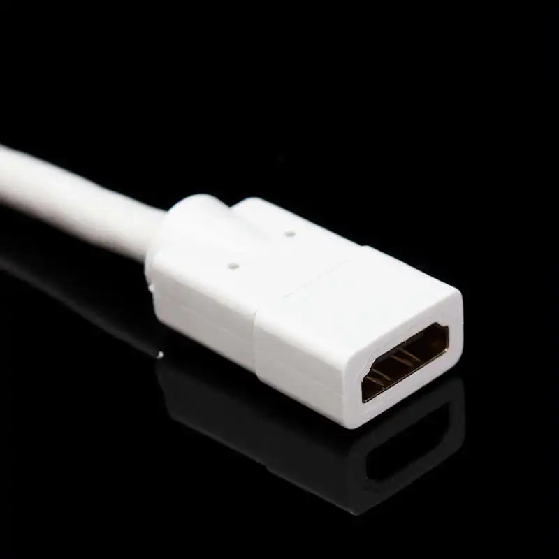 Великобритания Разъем Порт Hd Hdmi настенная панель британский с коротким кабелем видео вилка зарядное устройство электрическая розетка(один порт