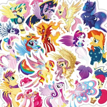 

92 Pcs/lot Hot Sale Colorful Unicorn Stickers Scrapbooking Naklejki Kawaii School Stickers Laptop Pegatinas Not Repeating TZB01G