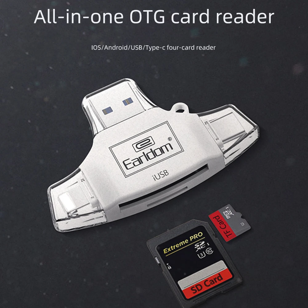 FDBRO SD кард-ридер microSD адаптер microsd кардридер SDHC SDXC TF usb c OTG Memory Stick duo RS MMC адаптер для iphone