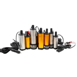 Dc Electric Submersible Pump  For Pumping Diesel Oil Water ,  Fuel Transfer Pump , oil Suction Pump ,12/32 l/min 38/51MM 12 24 V