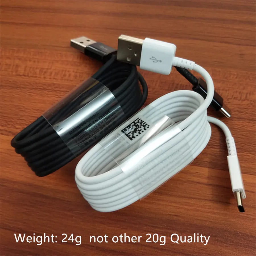 Оригинальный 1 2 м Тип C/Micro USB C черный кабель для быстрой Зарядное устройство EP