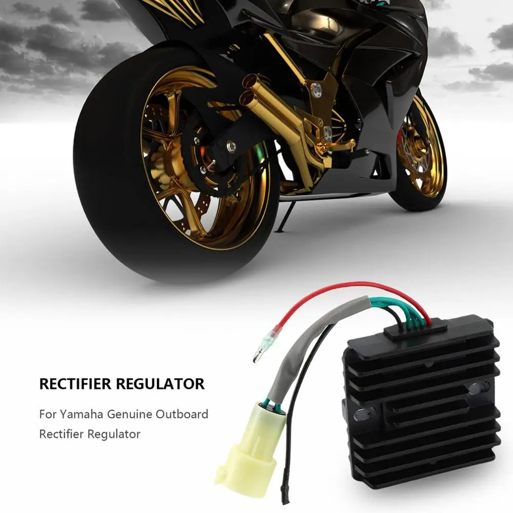 Для Yamaha настоящий подвесной Регулятор выпрямителя Pn/67F-81960-12-00 регулятор напряжения мотоцикла выпрямитель