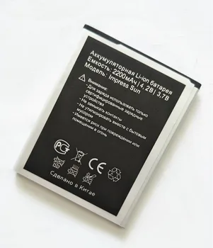 

100% Original 10PCS 2200mAH New 100% High Quality for VERTEX Impress Sun smartphone Battery for mobile phone Battery