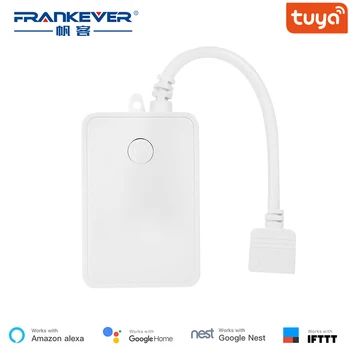 

FrankEver 1PC Wifi Smart Light Strip Controller Wireless Remote Control Tuya Smart Life App Works With Alexa Google Home