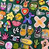 DIY Cartoon Animal Patch Iron On Patches Embroidery Patch For Clothing Custom Spaceship Patches For Clothes On Jeans Applique ► Photo 2/6