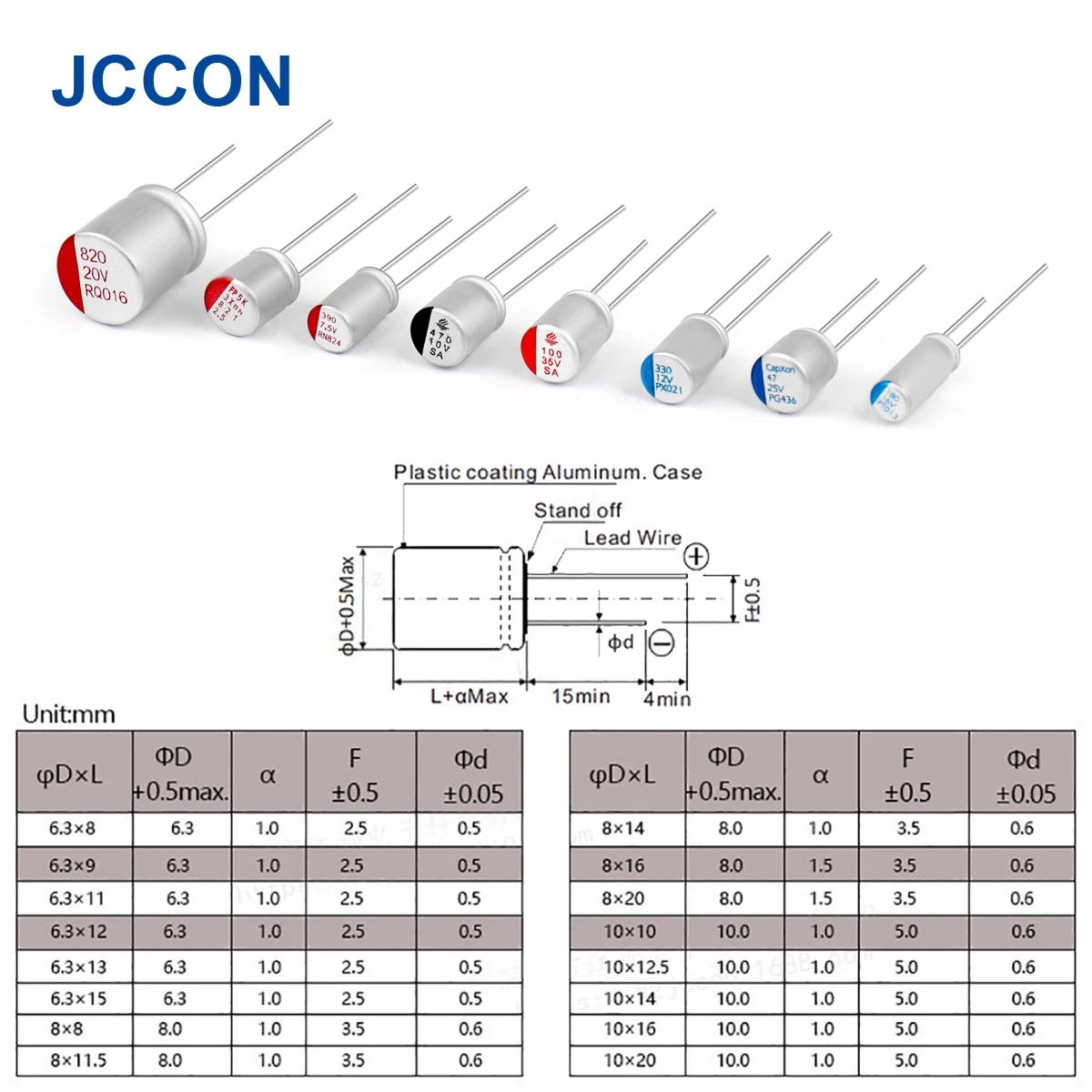 solid capacitor 10PCS Motherboard 2.5V 3V 6.3V 7.5V 10V 16V 20V 25V 35V 50V 100UF 270UF 470UF Graphics Card