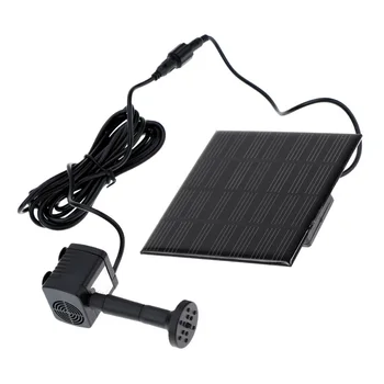 

New Solar-Powered Water Pump Silicon Mini Solar Water Pump Power Panel Kit Fountain Pool Garden Pond Submersible Watering
