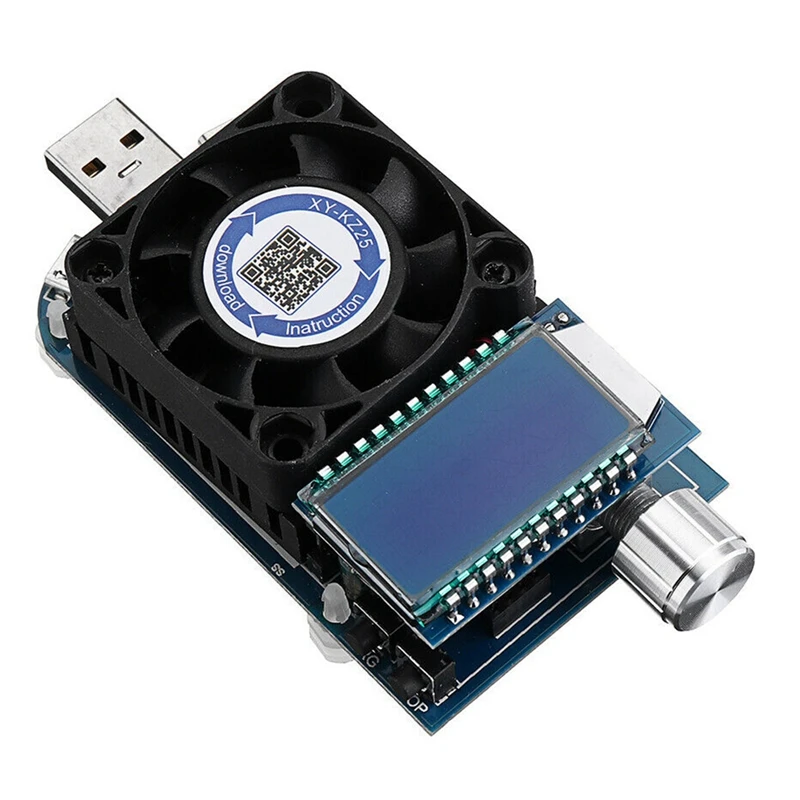 Kz25 25 Вт 4A Usb Интеллектуальный триггер электронная нагрузка Быстрая зарядка Тестер Вольтметр
