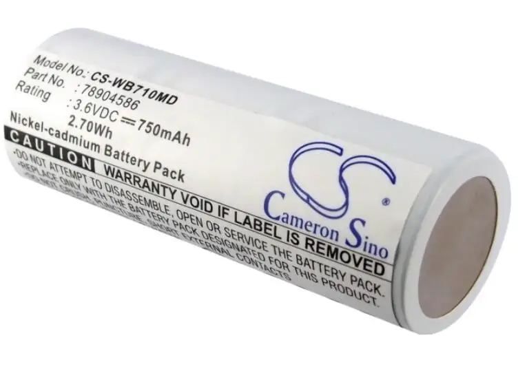 Cameron sino 750mah аккумулятор для CARDINAL медицинский CJB-191for разнообразный медицинский N N36751 WELCH-ALLYN 78904586