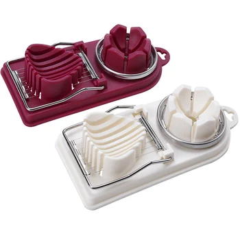 

Household Kitchen Tools Japanese-style Multi-function Egg Cutter Egg Slice Splitter Fancy Split Cut Fruit