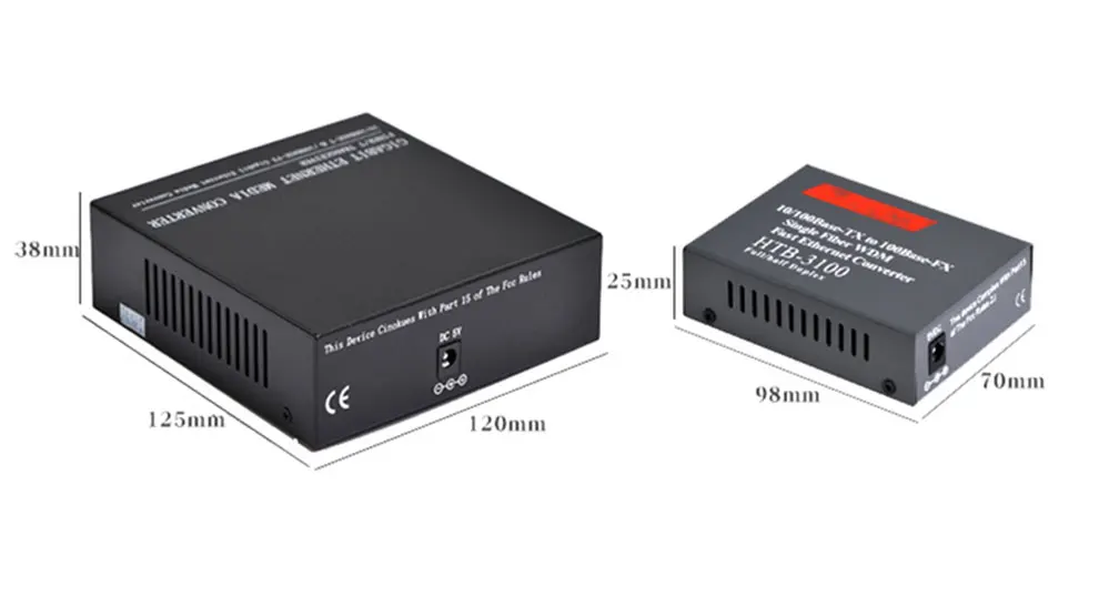 10/100 м коммутатор для высокоскоростной сети Ethernet 8 RJ45 1 волоконный порт конвертер волоконно-оптический медиа конвертер одиночный режим