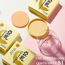 Брендовая основа для лица прозрачная прессованная Порошковая слюда длительное управление маслом макияж водонепроницаемый отбеливающий консилер для кожи