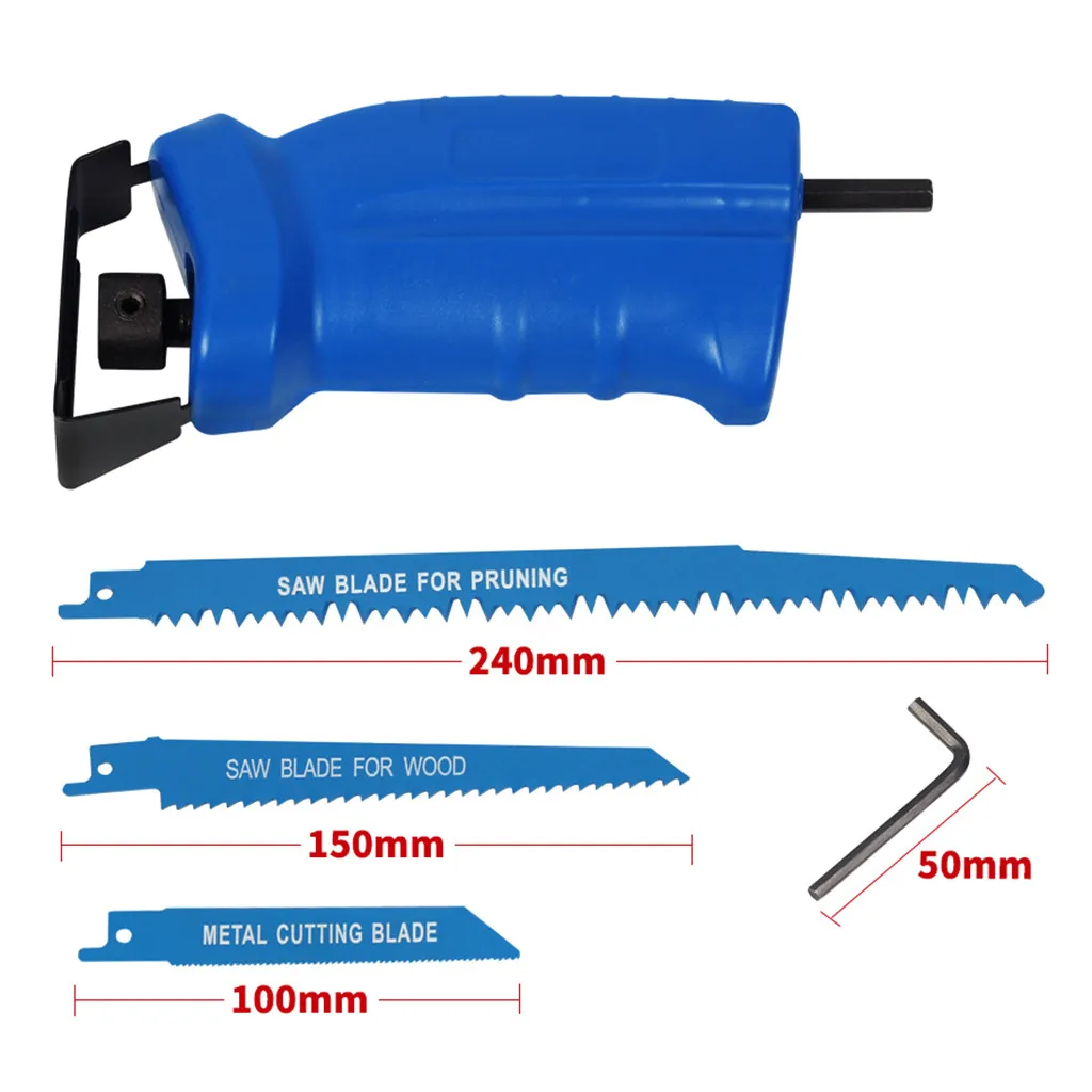 Переходники для сабельной пилы, портативный адаптер, набор для замены электрической дрели в пилу, портативная электрическая дрель, поршневой комплект пилы 727