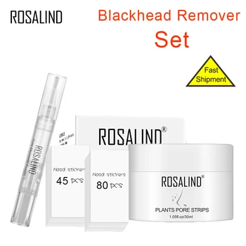 

ROSALIND Face Masks Set Facial From Black Dots Remove Blackhead Acne Nose Peeling Face Mask For Sleep Lifting Cream Skin Care