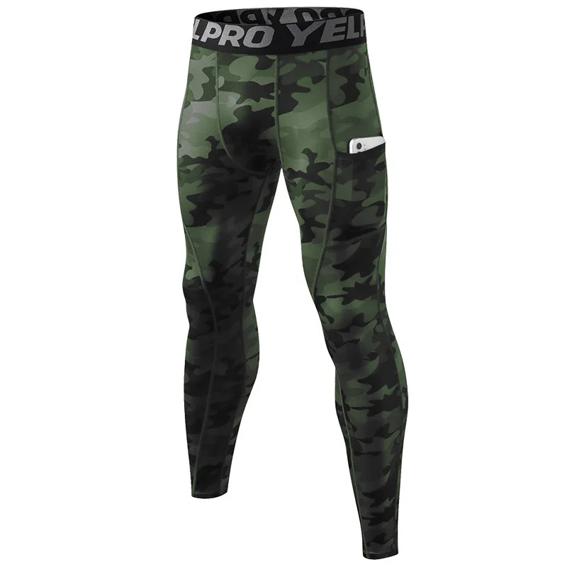 New Men Compression Running Tights With 