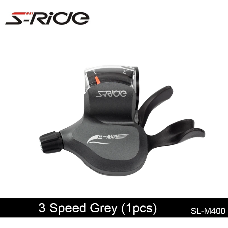 S-Ride горный велосипед триггер переключения 3x10 Скорость Велоспорт MTB рычаги переключения передач велосипедный переключатель совместимый SHIMANO с кабелем - Цвет: 3s Grey