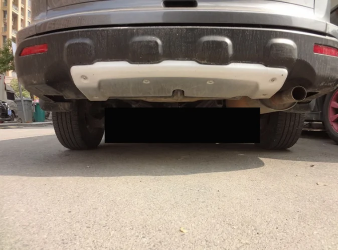 2 шт. Подходит для Honda CRV CR-V 2007 2008 2009 Алюминиевый Сплав передний и задний бампер направляющая пластина автомобильный Стайлинг