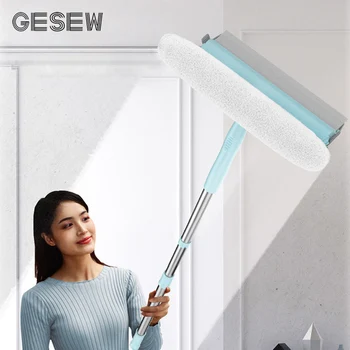 

GESEW Multifunction Glass Cleaning Brush Car Windows Washing Household Cleaning Brush Long handle Glass Wiper Home Cleaning Tool