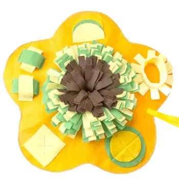 

Pet Snuffle Mat Dog Foraging Mat Training Slow Feeding Food Bowl Cat Puzzle Toys Q39B