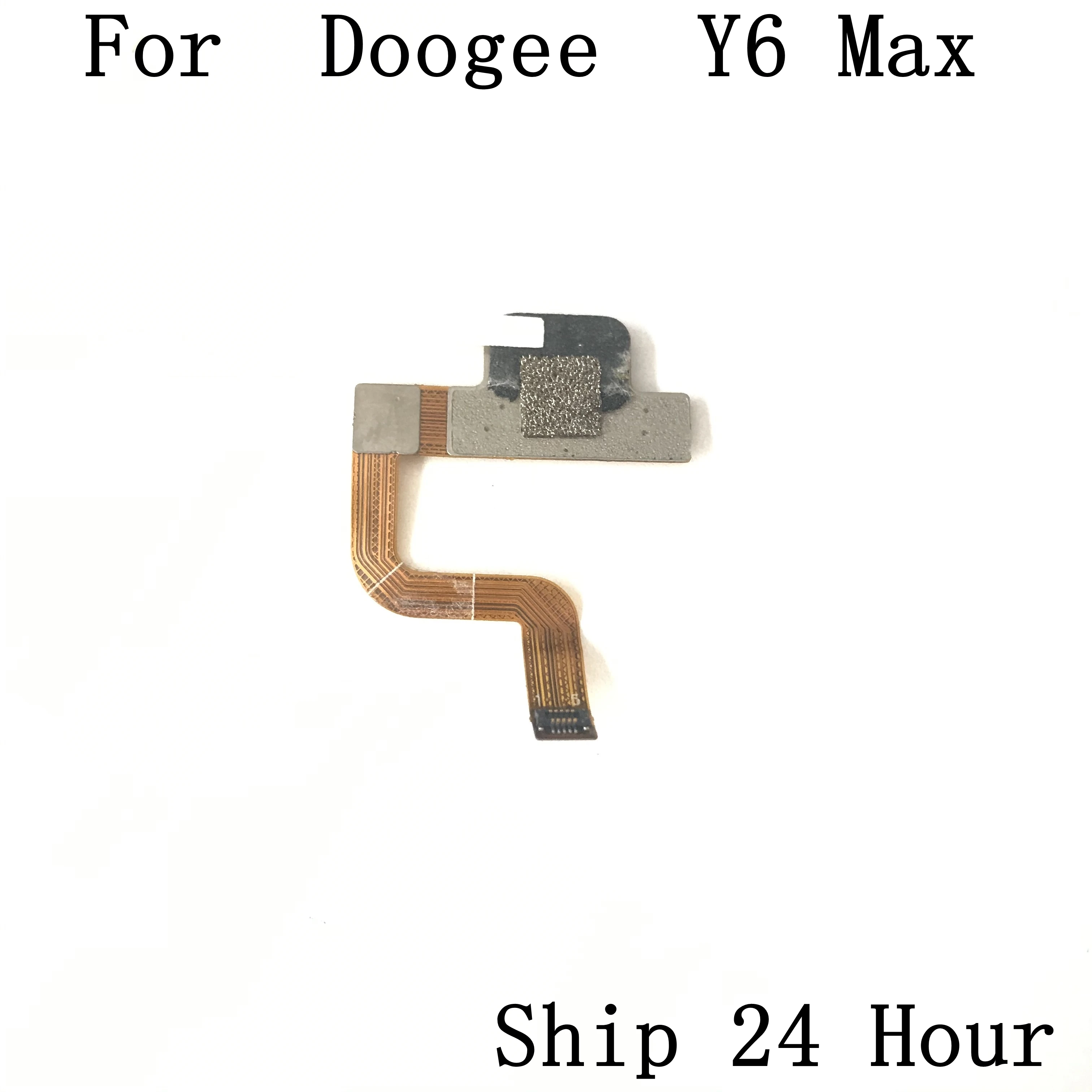 Doogee Y6 Max используется датчик отпечатков пальцев Кнопка Для Doogee Y6 Max ремонт починка Часть Замена
