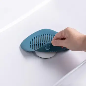 

Anti-blocking Floor Drain Silicone Sucker Sewer Outfall Strainer Sink Filter Hair Stopper & Catcher Bathroom Kitchen Accessories
