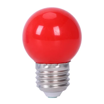 

E27 3W 6 SMD LED Energy Saving Globe Bulb Light Lamp AC 110-240V, Red