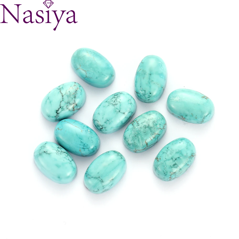 

Natural Stone Turquoises Round Beads for Jewelry Making Pick Size Wholesale