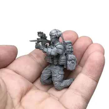 

1/35 Self-assembled Resin Soldier Model Kit Ah-06 Special Creative Soldiers Model Decoration Toy Model Soldier Home Ornamen Y4N2