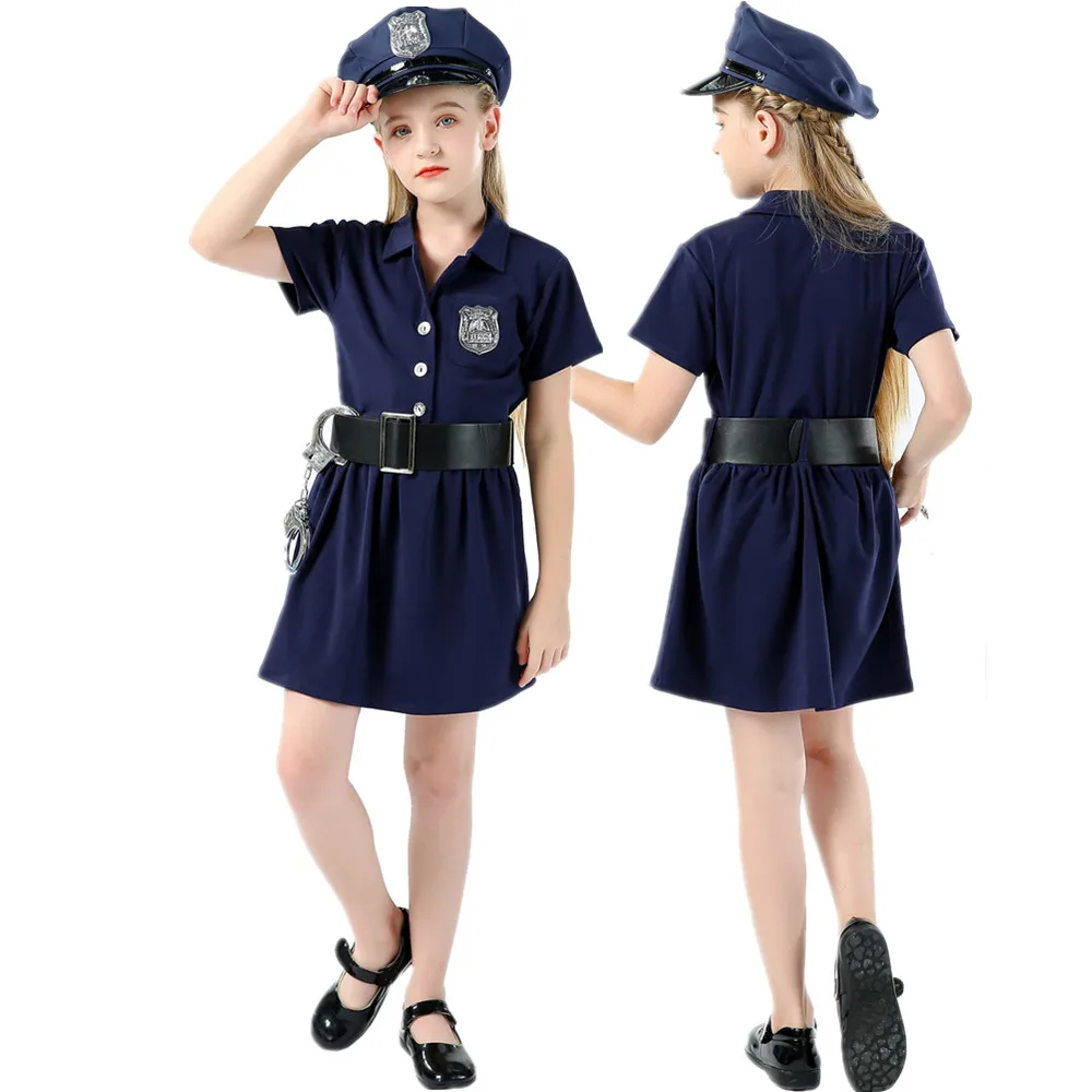 Costume da poliziotto per bambini poliziotto Set di costumi Cosplay