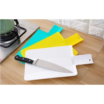 

38.5x21.5cm Flexible Non-slip Rectangle Plastic Cutting Mats Waffle Back Food Cutting Board Cutting Kitchen Tools