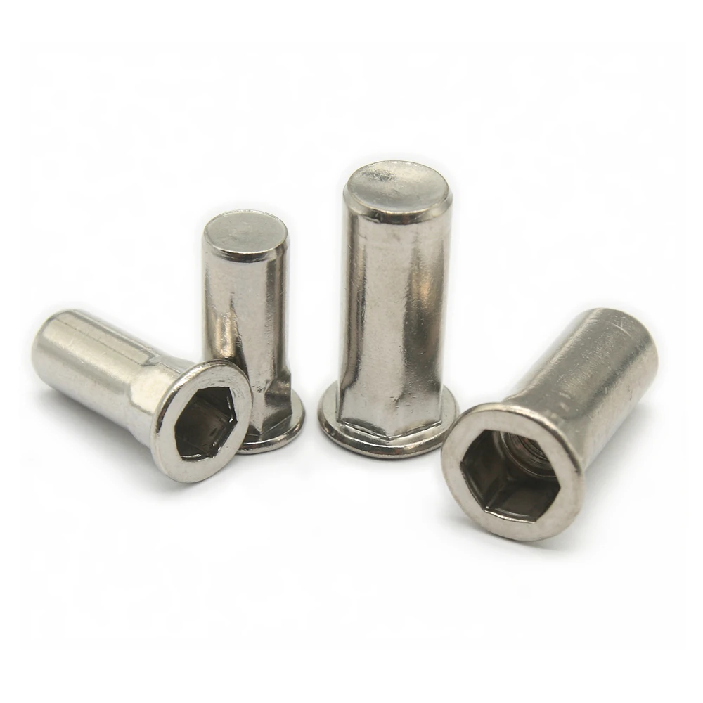 Nologo Self-tapping Nut Nut Nut Flat Head Rivet Nut 30pcs Dimensioni : M5 Nologo Self-tapping Nut Nut Nut Flat Head Rivet Nut 30pcs Dimensioni : M5